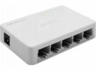 Qoltec SWITCH síťový přepínač 5 x RJ45 portů | 1000 Mbps ...