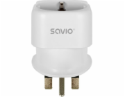 Savio Cestovní adaptér, EU zásuvka - UK zástrčka AP-04