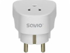 Savio Cestovní adaptér, US zásuvka, EU zástrčka AP-01