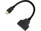 Savio Pasivní rozbočovač HDMI (M) - HDMI (F) x 2, AK-77