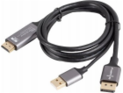 Lanberg Kabel HDMI(M)-Displayport(M) 1,8M 4K Černý