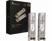 Extralink  Modul SFP 1.25G 2-pack 1.25 Gb/s, LC/UPC, 850nm, 550m, více režimů, DOM