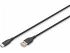 Digitus Silikonový napájecí kabel USB-A - USB-C, USB 2.0 ...