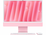 Apple iMac 24 palců: M4 10/10, 16 GB, 256 GB SSD – růžový