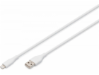 Digitus Silikonový USB-A - Lightning napájecí kabel, USB ...