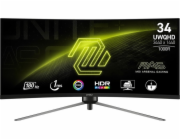 MSI Monitor 34 palců MAG 345CQR LED/WQHD/zakřivený/180Hz/černý