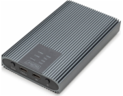 Digitus Klonovací stanice/skříň USB 3.1 typu C pro SSD M.2 NVMe 20 Gb/s, hliník, bez použití nástrojů