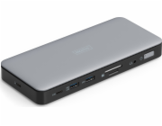 Digitus Dokovací stanice USB Type-C 11port 2x HDMI 1x DisplayPort 4K/60Hz DC-Jack 150W