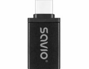 Savio Adaptér USB-A 3.1 (F)-USB-C 3.1 (M) AK-80