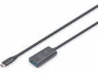 Digitus Aktivní prodlužovací kabel, USB 3.2 Gen1 5Gbps, U...