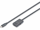 Digitus Aktivní prodlužovací kabel USB-C – USB-C, USB 3.2...