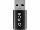 Savio USB-C 3.1 (F) - USB-A 3.1 (M) adaptér AK-81