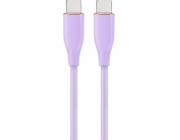 Gembird Kabel USB C(M) na USB C(M) 1,5M fialový