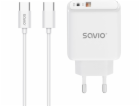 Savio LA-10 30W Quick Charge Power Delivery 3.0 nástěnná ...