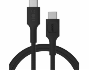 Green Cell USB-C-USB-C PowerStream 100W opletený kabel 1,2 m černý