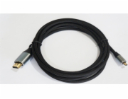 TB Micro HDMI - HDMI kabel, v 2,1 M/M