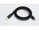 TB HDMI v 2.1 kabel plochý 2m černý