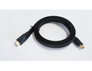 TB HDMI v 2.1 kabel plochý 2m černý