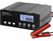 Qoltec Inteligentní mikroprocesorová nabíječka 12V | 12,6V | 24V | Usměrňovač s funkcí opravy pro baterii AGM GEL LiFePO4 | LCD
