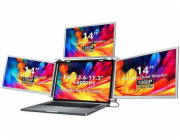 Extralink Smart Life S680 14palcový přenosný notebookový monitor, 3 IPS monitory, 1080p Full HD