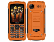 EVOLVEO StrongPhone H1, vodotěsný odolný Dual SIM telefon, oranžová