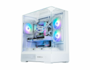 Zalman Pouzdro P40 Prism Mid-Tower Tvrzené sklo bílé