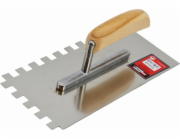 AWTools KOVOVÁ HLADÍČKA 270mm DŘEVĚNÁ RUKOJEŤ NA HLINÍKOVÉ NOZE ZUB 12