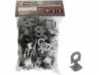 AWTools Systém vyrovnávání dlaždic 7-14mm klipy 100ks. (A...
