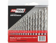 AWTools HSS válcová vrtačka 1,5 2 7 4,5 4 5,5 5 1 3 2,5 3,5 6 10 6,5 7,5 8 8,5 9 Sada 9,5 mm (AW41203)