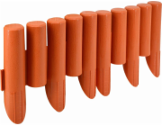 AWTools Garden Palisade 8 ks. 2,3 m Terakota AW60421