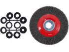 AWTools kotoučový kartáč 250 mm otvor 32 mm (AW55196)