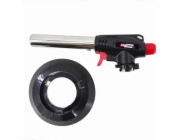 AWTools PLYNOVÝ HOŘÁK - PIEZO TYP 4 DLOUHÝ + ZÁKLADNA VÁLCE