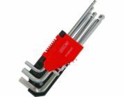 AWTools imbusové klíče 9 kusů s kuličkou 1,5-10 (AW35015)