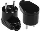 AWTools ANGLE PLUG 10ks. ČERNÁ WT-16.