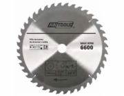 AWTools Kotoučová pila na dřevo 180 x 30/22/16 mm 24z (AW48459)