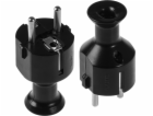 AWTools ANGLE PLUG WT-40 ČERNÁ 10ks.