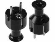 AWTools ANGLE PLUG WT-40 ČERNÁ 10ks.