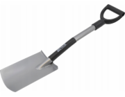 AWTools ROVNÁ LOPATKA KOVOVÝ HŘÍDEL
