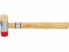 AWTools PLECHOVÉ KLADIVO DŘEVĚNÁ RUKOJEŤ 315mm 340g BLACK...