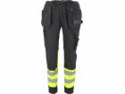 AWTools PRACOVNÍ KALHOTY T3 KAPSY / REFLEXNÍ / M