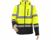 Pánská bunda AWTools SOFTSHELL JACKET T3 MIKINA/ REFLEXNÍ/ XXL
