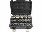 AWTools SPLINE SOCKET SET 21ks. 12-ÚHELNÝ. BLACKLINE