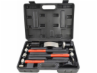 AWTools SADA PLECHOVÝCH KLADIV 7ks. / KUFŘ BLACK LINE