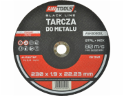 AWTools KOVOVÝ DISK 230*1,9mm BLACK LINE