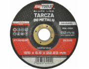 AWTools KOVOVÝ BRUSNÝ KOTOUČ 125*6,5mm BLACK LINE