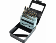 AWTools vrtačka DRILL METAL HSS M2 SET. 19ks/1,0-10mm/PREMIUM