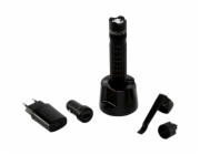 Maglite Mag-Tac Rechargeable crowned bezel schwarz