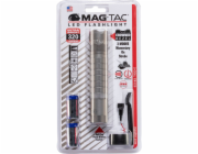 Maglite Mag-Tac crowned bezel Taschenlampe grau