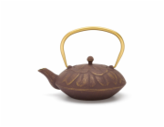 Bredemeijer Teapot Kunming 1,3l Cast Iron aubergine 153051