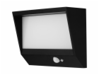 REV LED Solar Wandl.Lumus 110lm Alu schw.m.Bewegungsm.202...